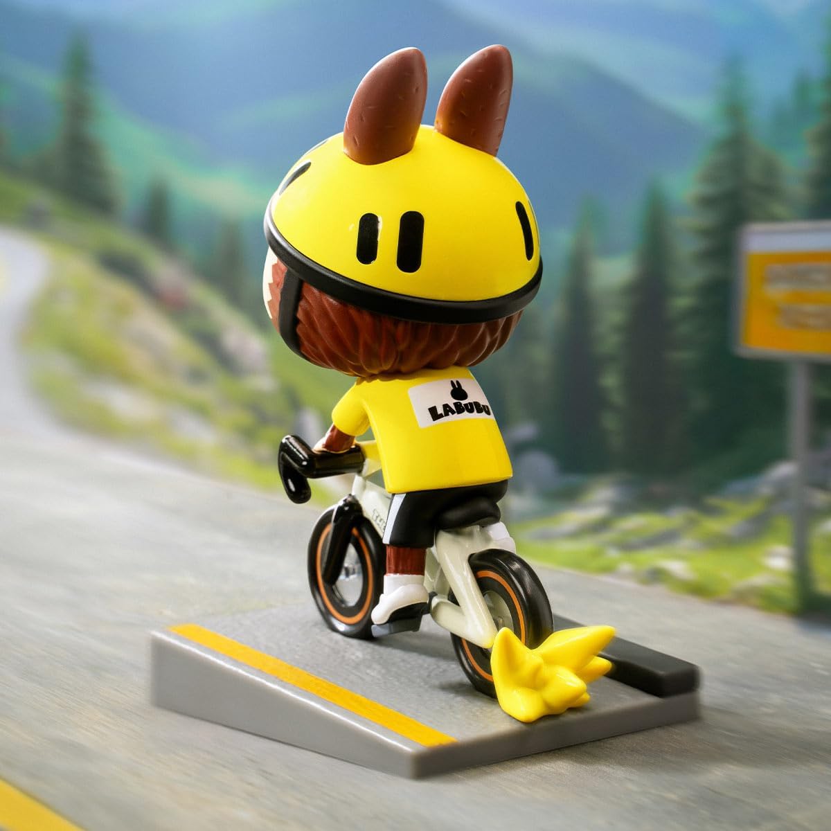 POP MART LABUBU Summer Ride Figure, 3.94 inches Height, Toys for Modern Home Decor, Collectible Toy Set for Desk Accessories