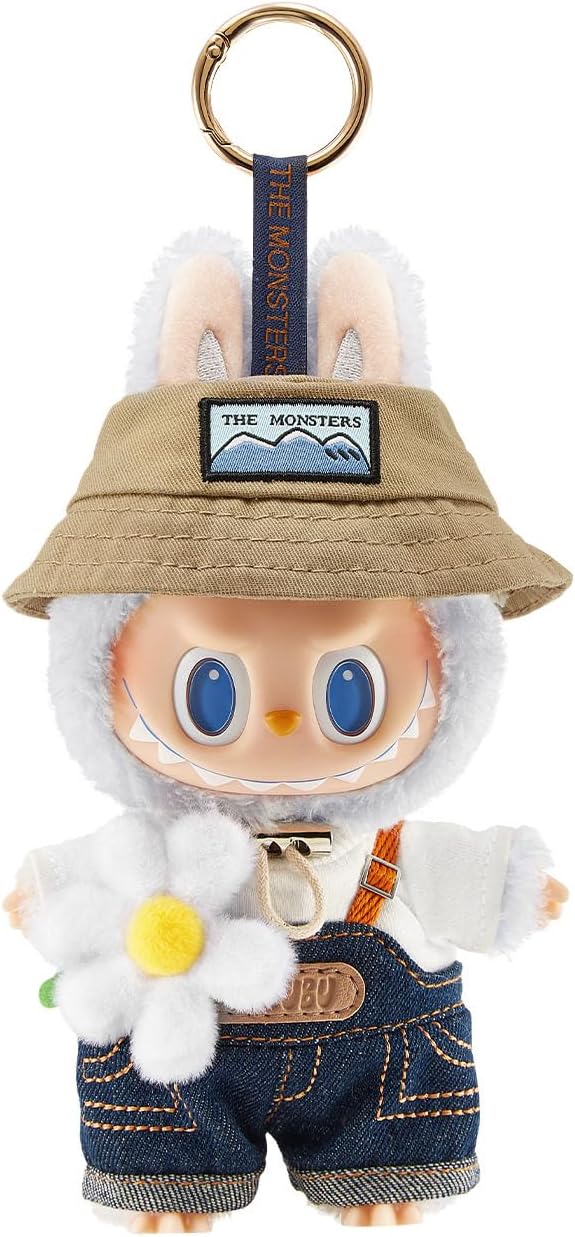 The Monsters Fall in Wild Series-Vinyl Plush Doll Pendant Action Figure, 6.69 inches Height, Toys for Modern Home Decor, Collectible Toy Set for Desk Accessories, 1PC