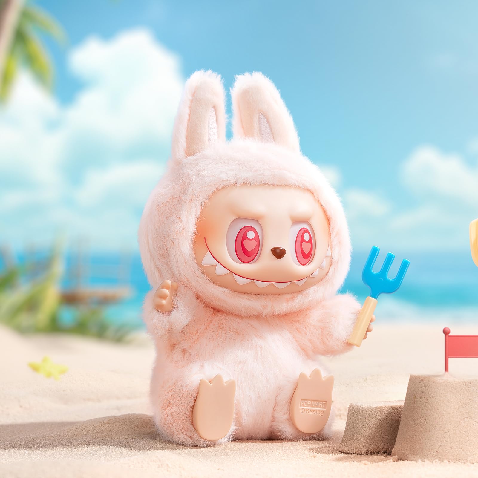 POP MART The Monsters - Have a Seat Vinyl Plush Blind Box, The Monsters Blind Box Figuren, Zufälliges Design Action Figuren Sammler-Toys Wohn-Dekoration, Geschenkideen zu Feiertagen & Geburtstagen, Einzelbox