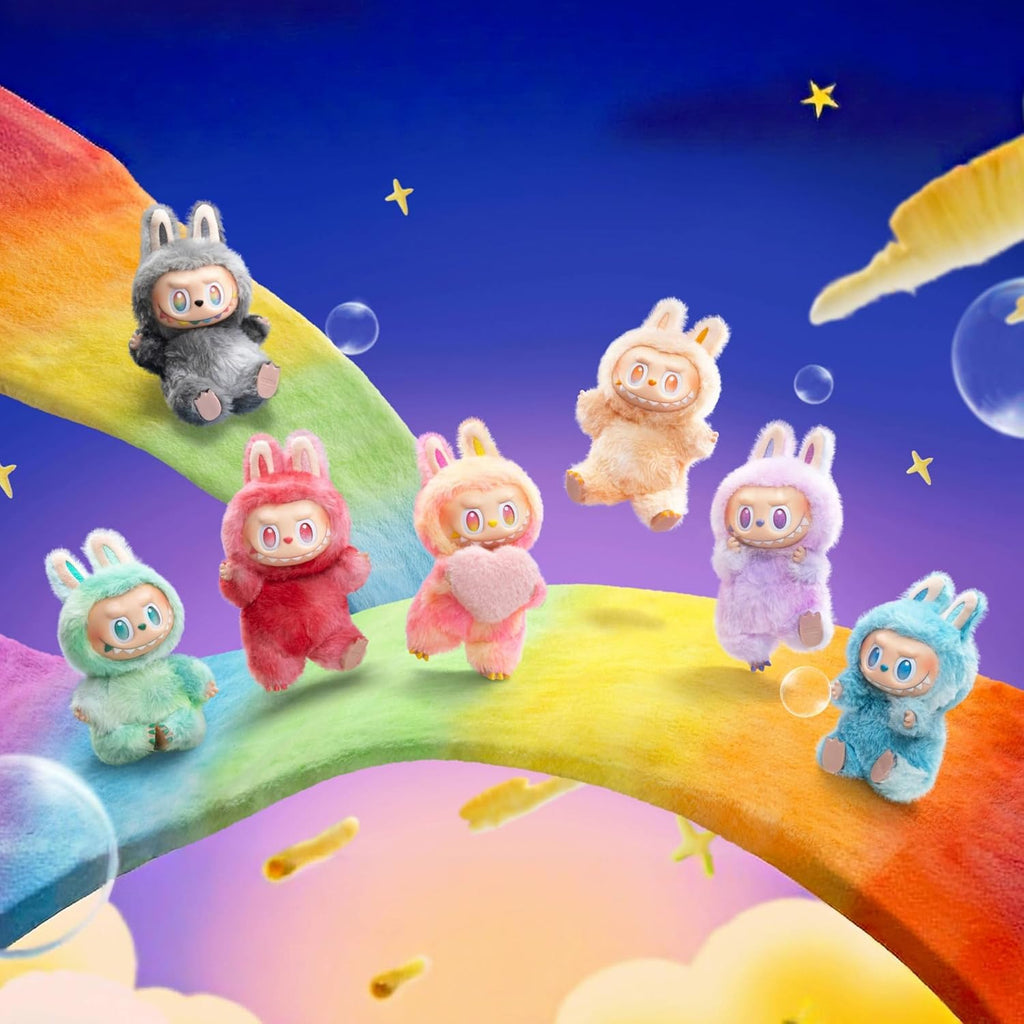 POP MART Labubu The Monsters Big Into Energy Series - Set mit 6 Überraschungsbox-Figuren, Plüsch-Schlüsselanhängern, Sammlerstücken & Dekorationsspielzeug