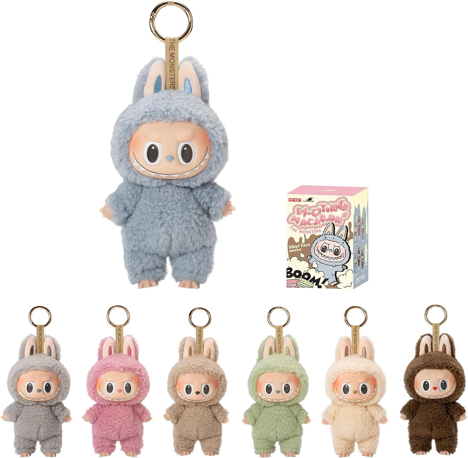 POP MART The Monsters – Leckere Macarons Vinylfigur Blind Box | Zufälliges Design | Sammlerfiguren & Deko-Toys