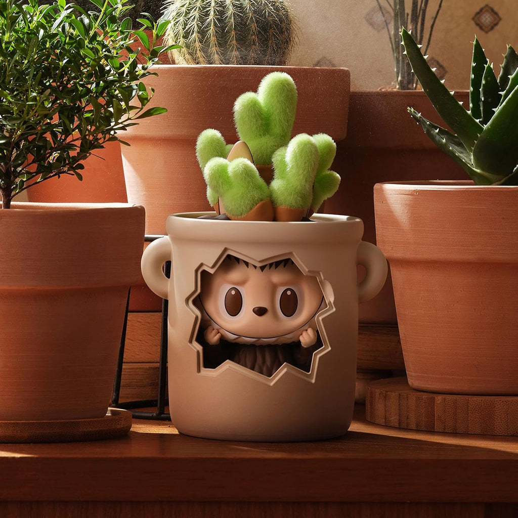 POP MART The Monsters Almost Hidden Series Blind Box Figures, Random Design Mystery Toys for Modern Home Decor, Collectible Toy Set for Desk Accessories, Single Box